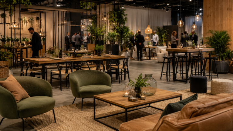 Mobilier évènementiel rustique chic et mix des matières : les incontournables tendance 2026