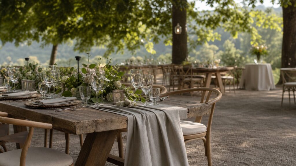 Mobilier extérieur pour événements