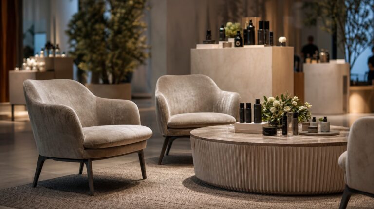 mobilier lancement de produit